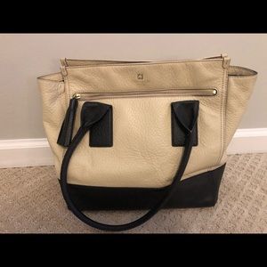 Kate Spade Cream/Black bag